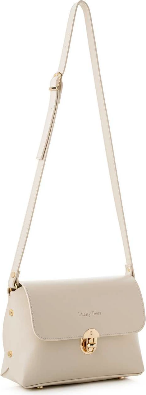 Çantë crossbody Lucky Bees, krem, 1278