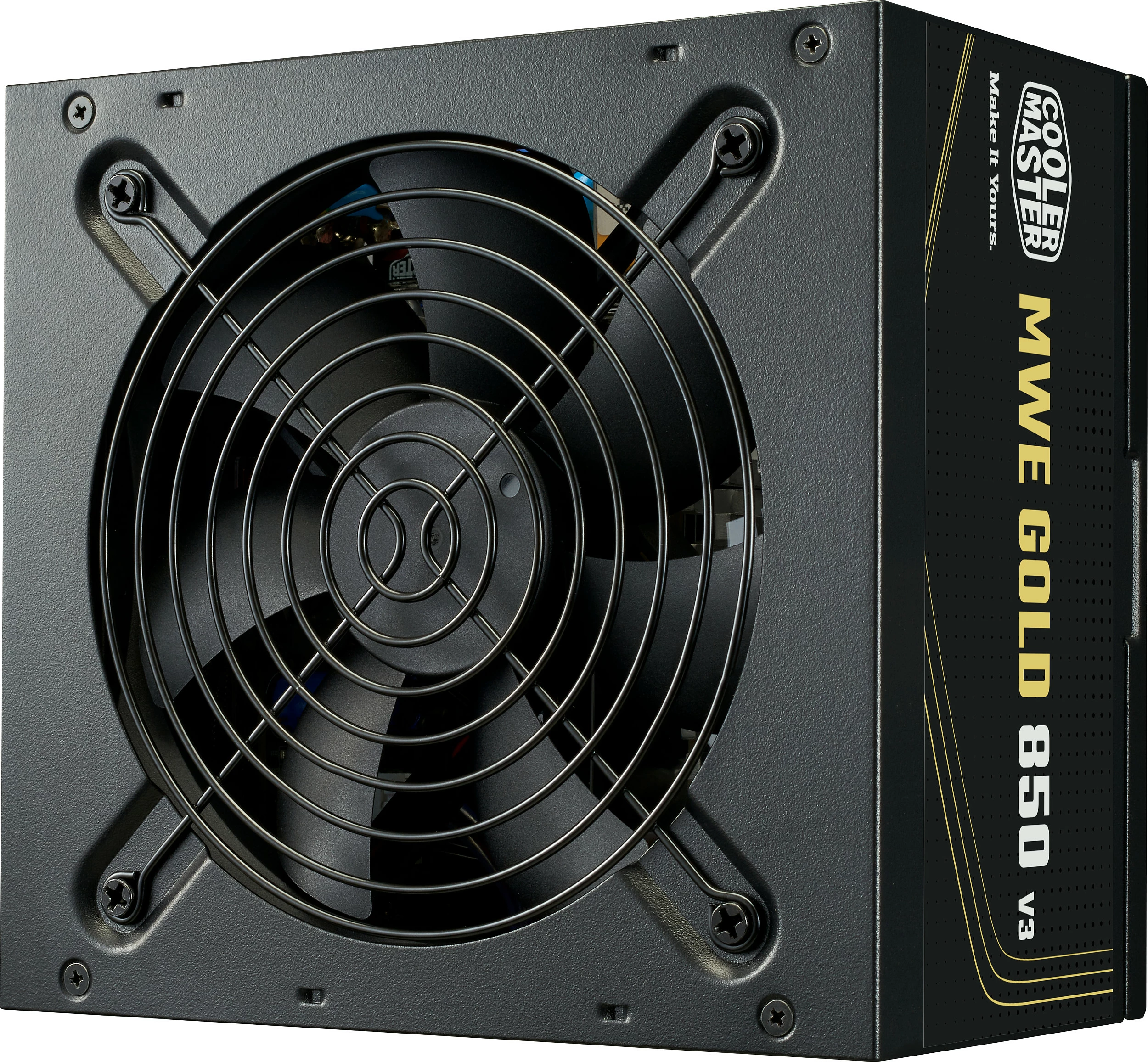 Furnizues rryme Cooler Master MWE Gold 850 V3, ATX 3.1, 850W, 80 Plus Gold, Non‑Modular, i zi