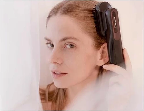Pajisje për kujdes të lëkurës dhe flokëve Garett Beauty Multi Care Brush 3w1, 1100mAh, e zezë