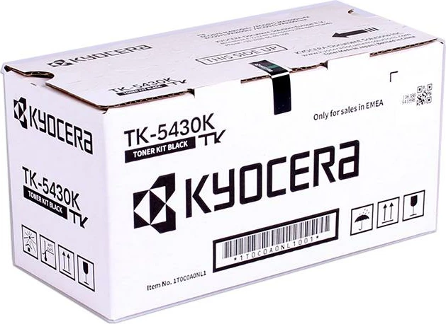 Toner, Kyocera, TK-5430K/TK5430K, rendiment deri 24,000 faqe, origjinal, i zi