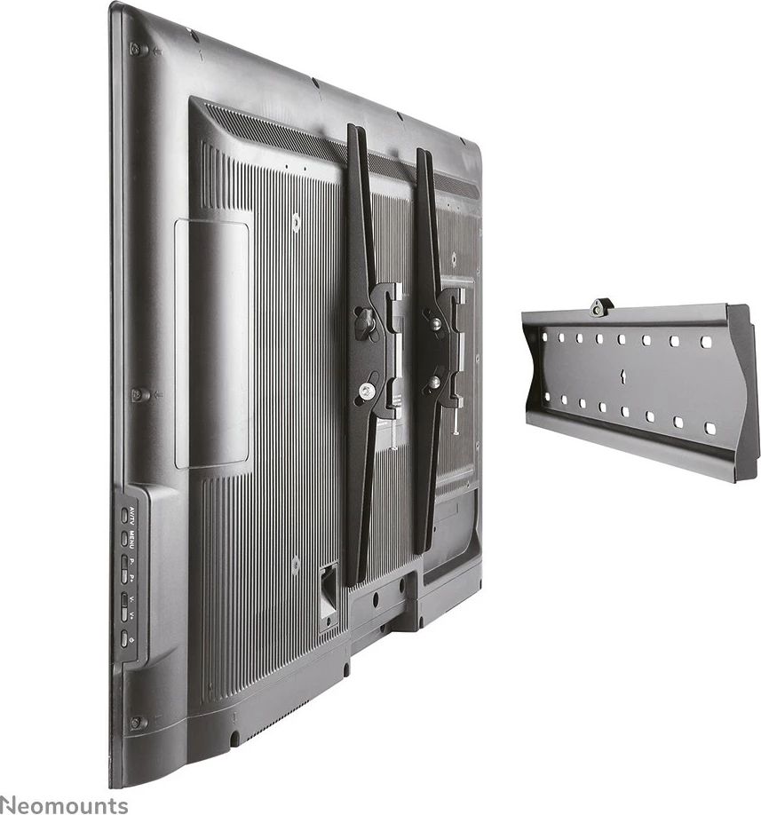 Mbajtës muri për TV Newstar FPMA-W350BLACK, 32-55 inç, çelik, i zi