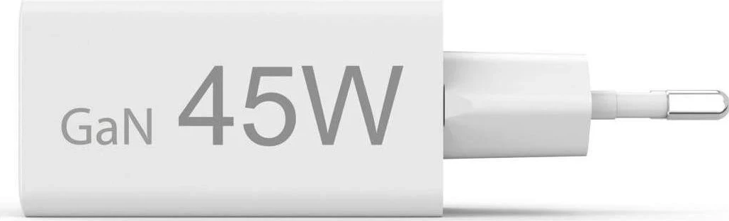 Karikues rrjeti Hama mini GaN 45W PD/QC 1x USB-C, 1x USB-A, bardhë