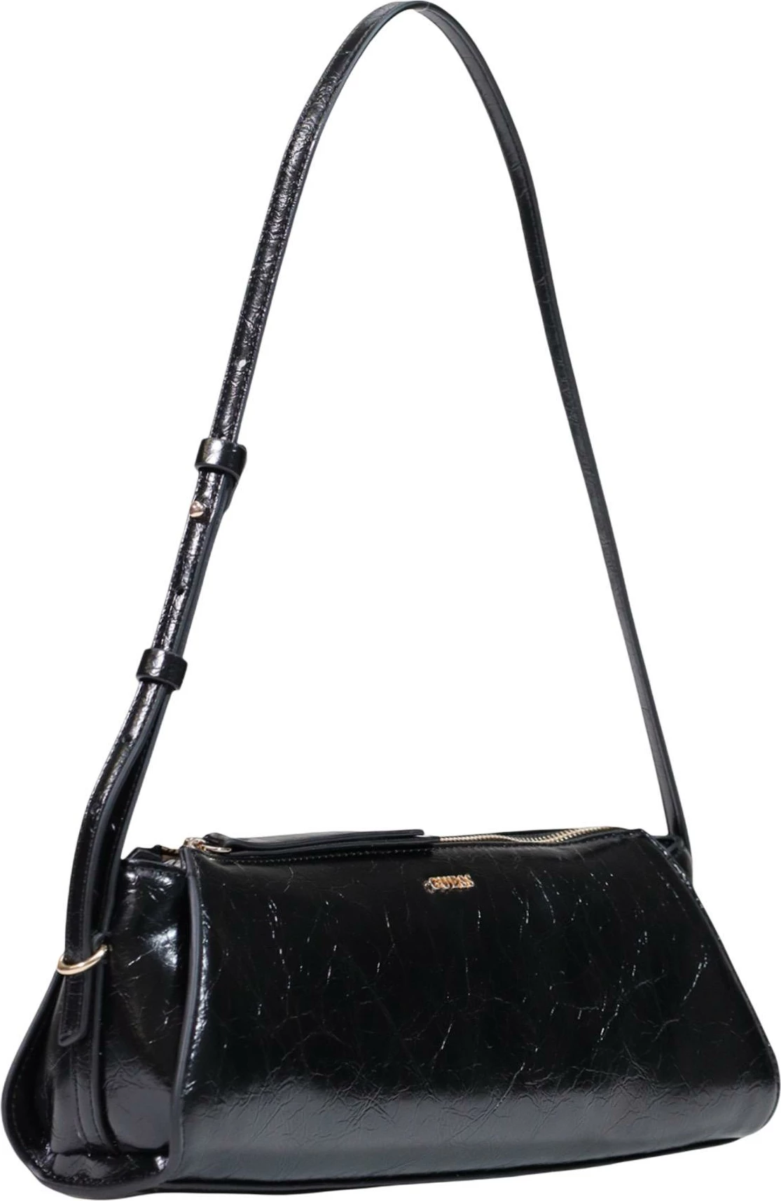 Çantë krahu Guess Lucinda 3 Comp Satch HWTC97 31720 për femra, e zezë