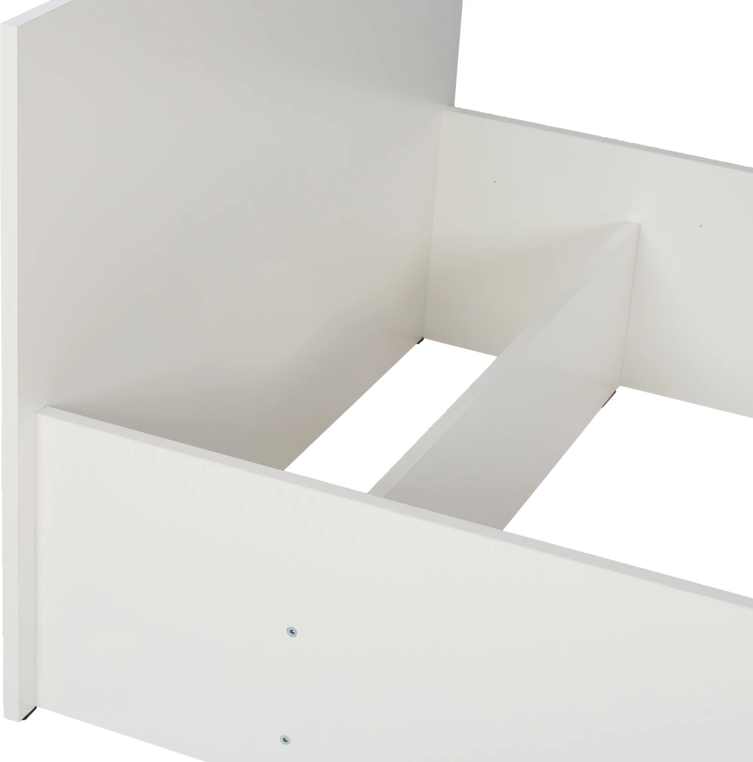 Krevat melamine për dyshek 90x200 cm, i bardhë, FH2433.03 7