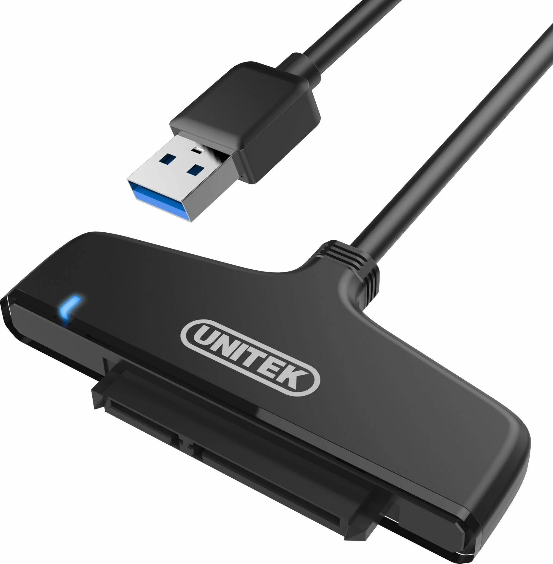 Adapter USB 3.0 në SATA III Unitek Y-1096 për HDD/SSD 2.5", i zi