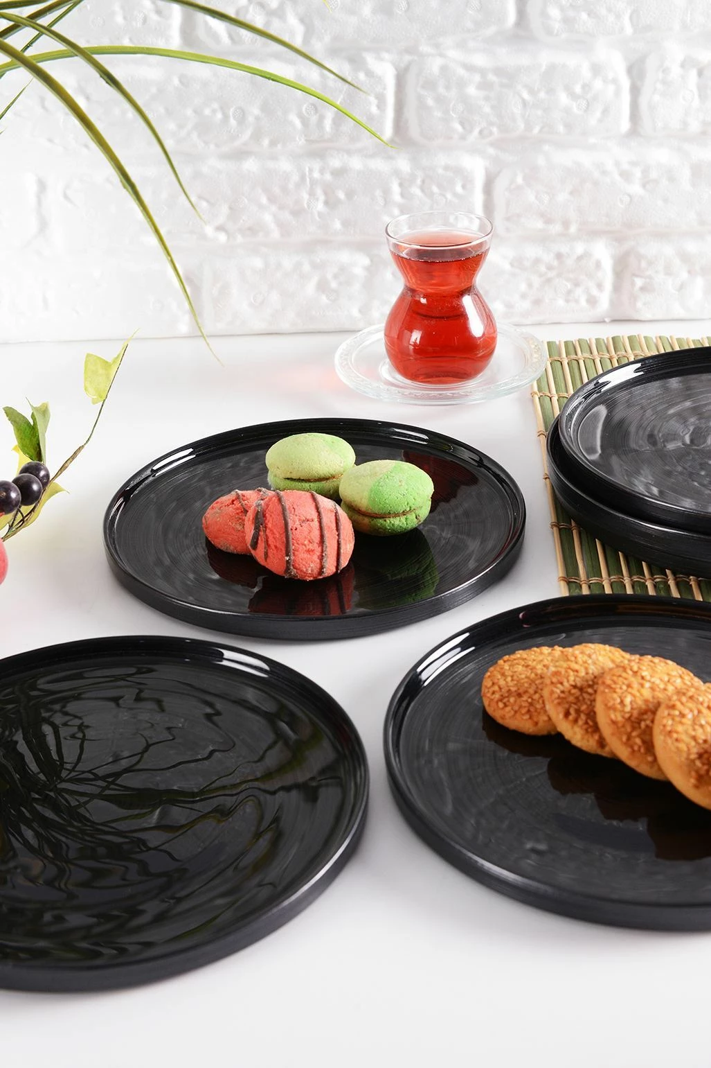 Set pjatash për ëmbëlsira (6 copë), Hermia, Milano 6PTAD