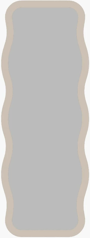 Pasqyrë dekorative Skye Decor, ngjyrë rëre, Aror