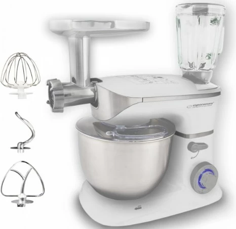 Mikser kuzhine Esperanza EKM025 5 L,  çelik inox 1000 W, e bardhë 