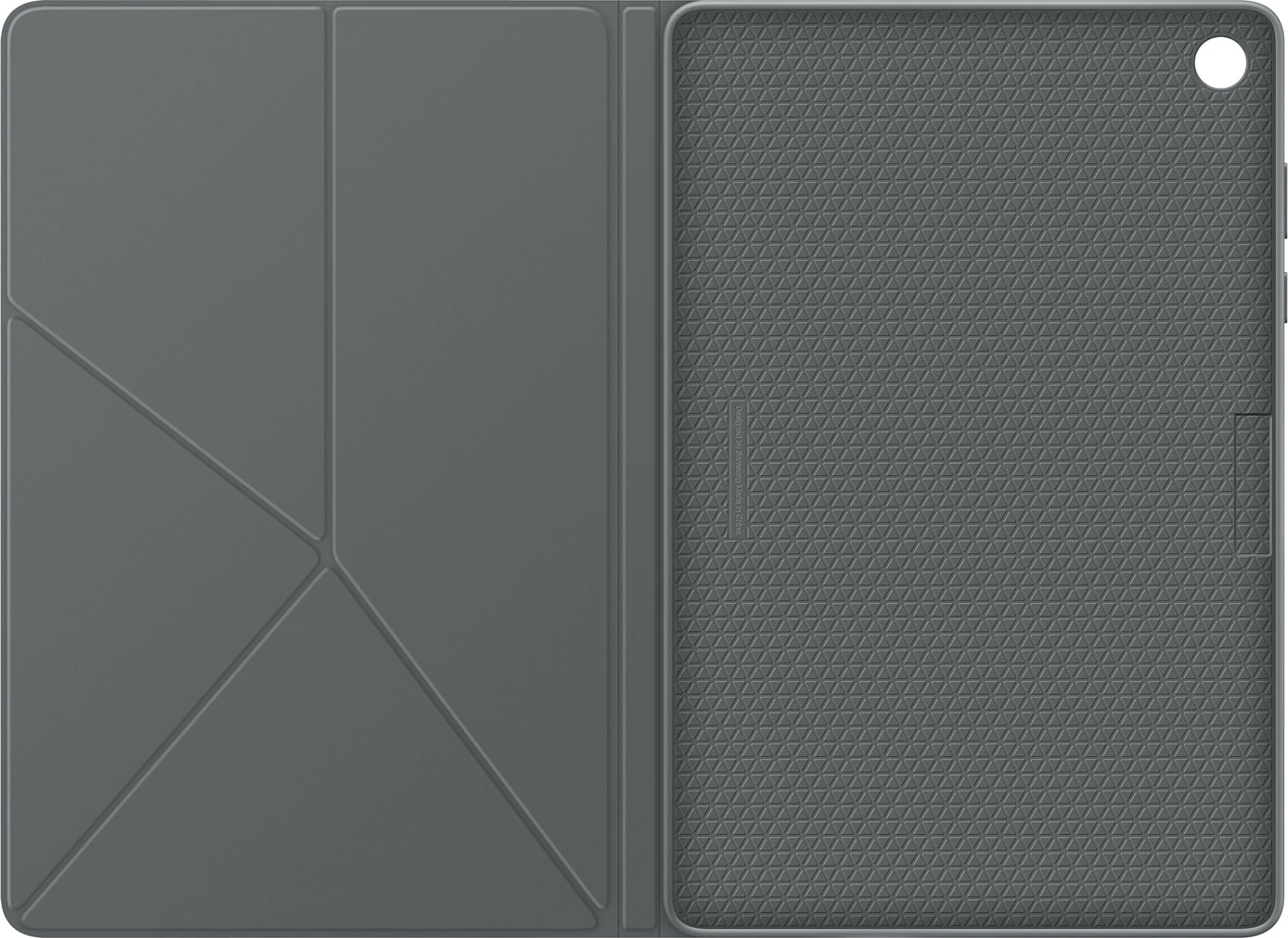 Mbështjellës folio Samsung Book Cover për Galaxy Tab A11+ 11", me stand (2 kënde), i zi