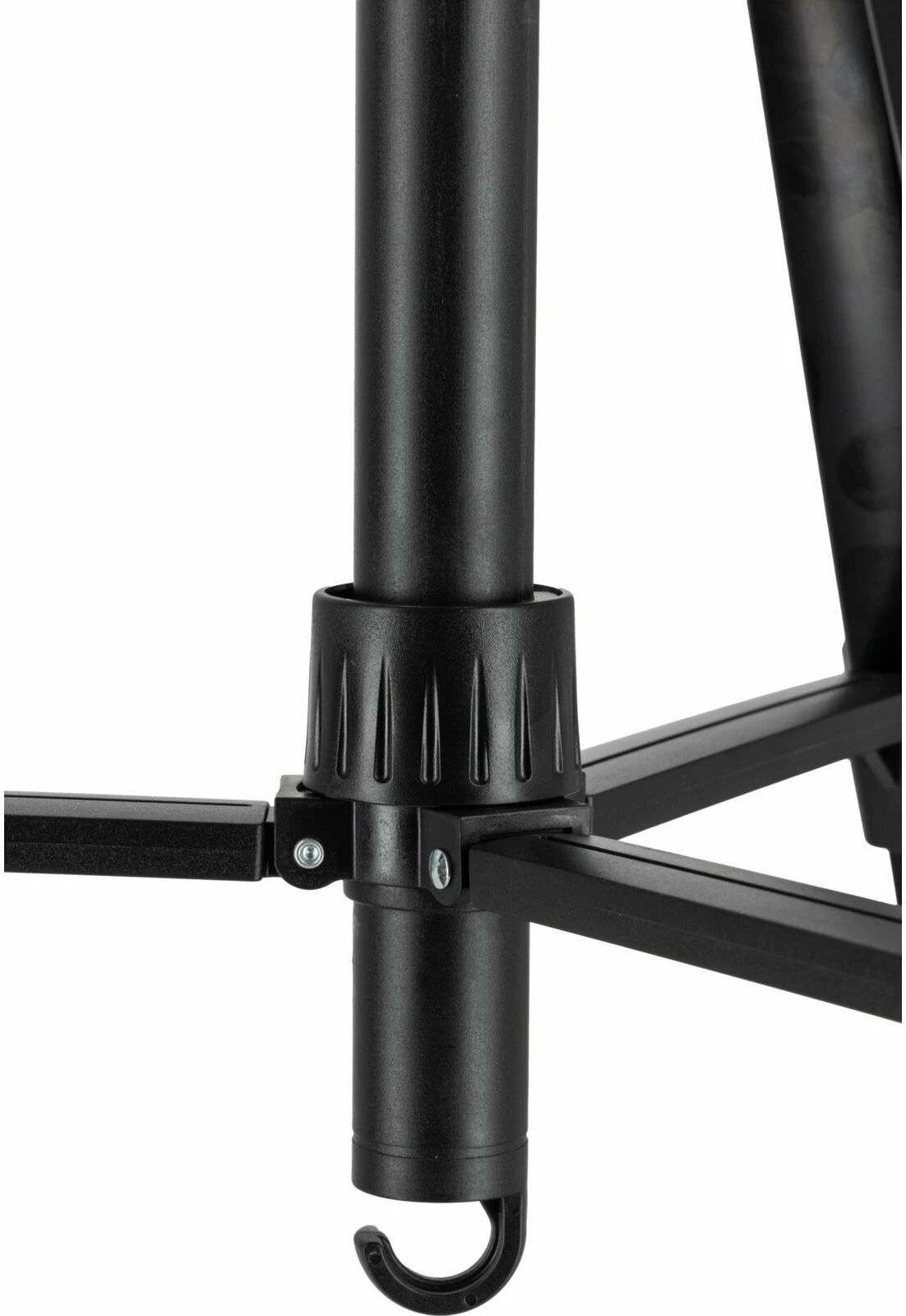 Tripod teleskopik për laser PROLINE 15159, 58-203 cm, 1/4\" + 5/8\" (me adapter), me mbajtëse telefoni