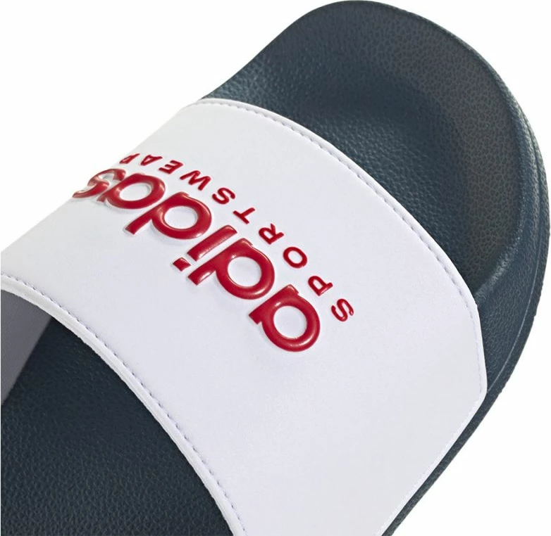 Flip-flops për meshkuj adidas, të bardha dhe blu e errët [Madhësia: 39]