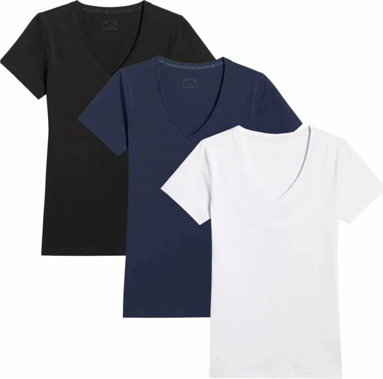 Maicë për femra 4F 4FWMM00TTSHF3307, set prej 3 copë