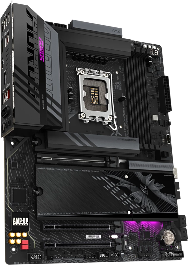 Pllakë amë GIGABYTE Z890 A ELITE WIFI7 ATX, Socket 1851, Wi‑Fi 7, Bluetooth 5.4, 2.5GbE, e zezë