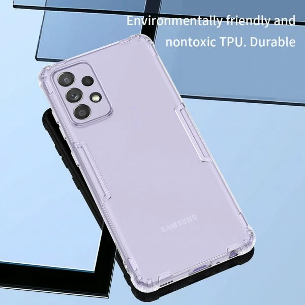 Mbështjellës silikoni NILLKIN Nature për Samsung Galaxy A52 (A525) / Galaxy A52s (A528), transparent