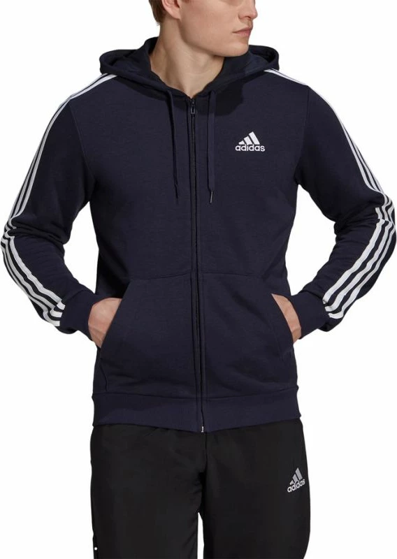 Duks me kapuç adidas për meshkuj, blu marin [Madhësia: S]