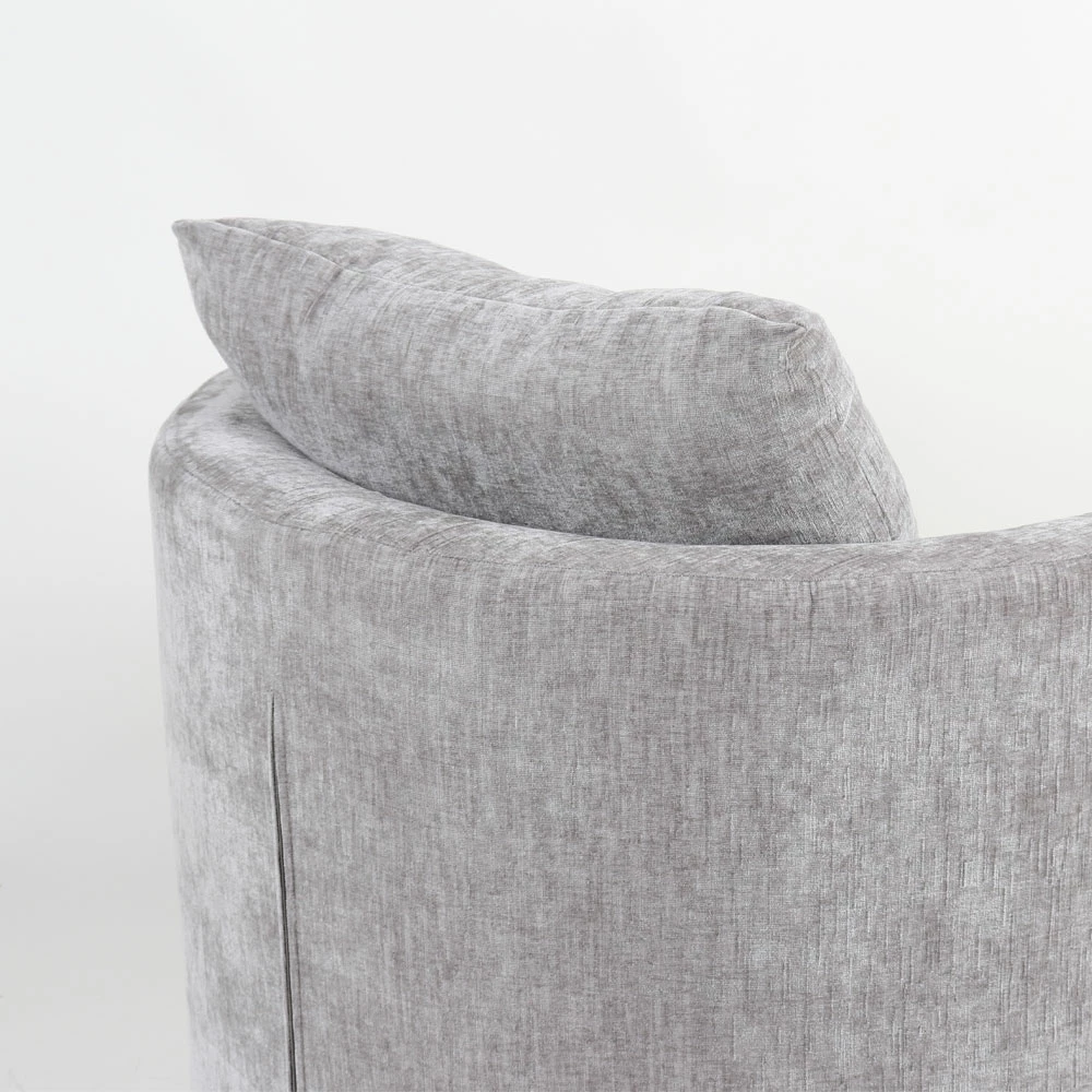 Fotelje rrotulluese ORBITA, gri, 78x76x65cm