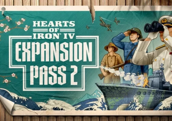 Hearts of Iron IV - Expansion Pass 2 DLC EN/DE/FR/PL/PT/RU/ES Global