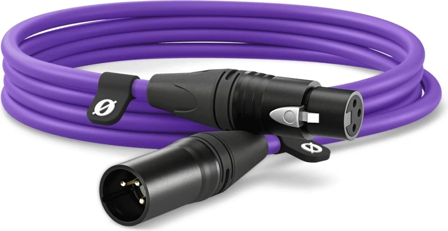 Kabllo audio RODE XLR3M-PU, 3 m, vjollcë