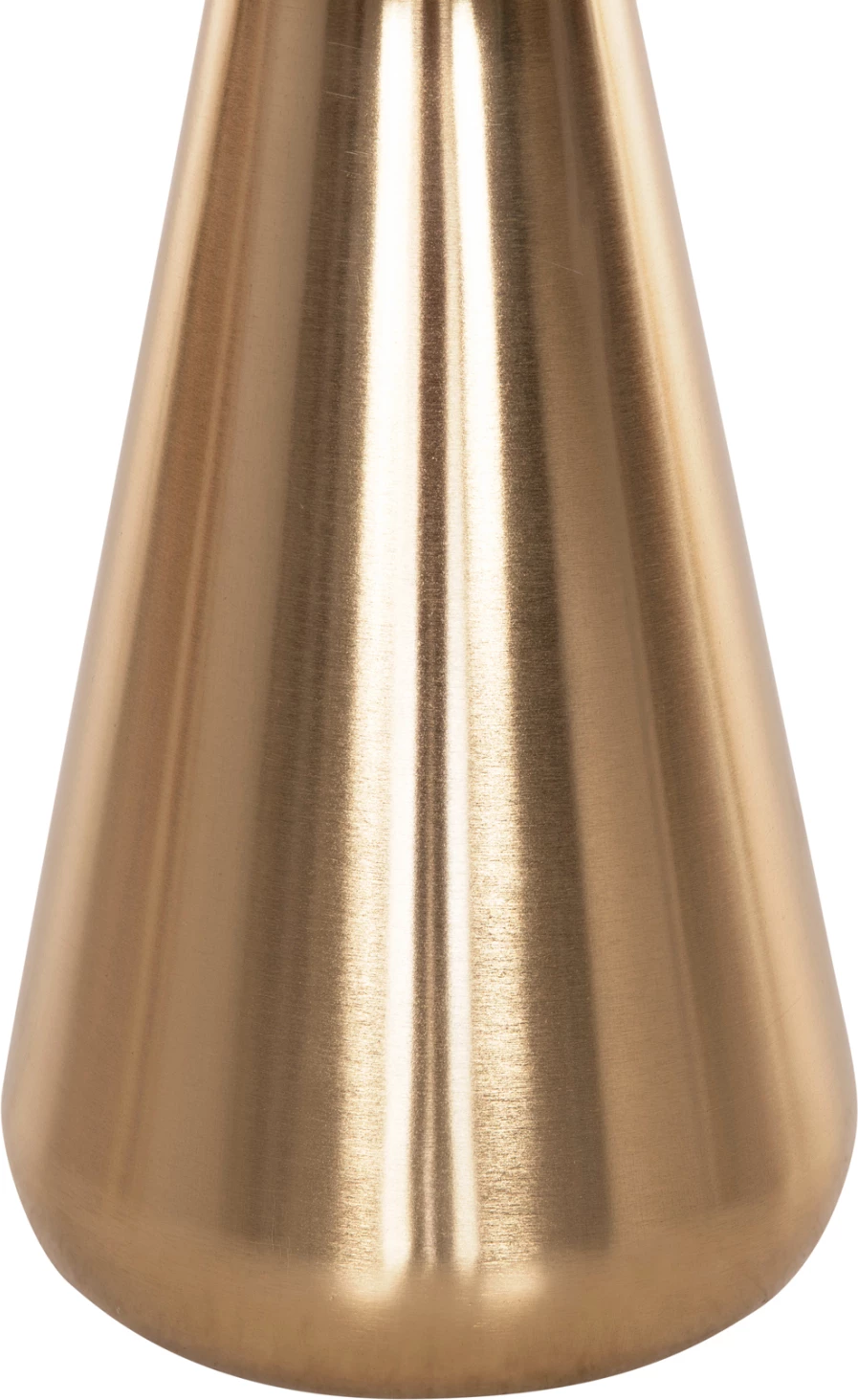 Tavolina kafeje 2 copë OLUF, metal i smaltuar, ngjyrë ari me shkëlqim & e zezë, Φ50 & Φ41 cm