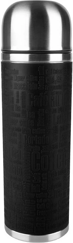 Termos Emsa Senator Sleeve 1.0L, çelik inox, e zezë