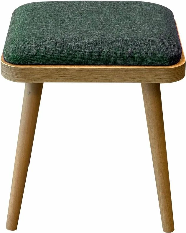 Set tavoline me karrige, zgjatshme, 6 pjesë, ngjyrë lis dhe e gjelbër, Skye Decor, Vina Mini 03 1070