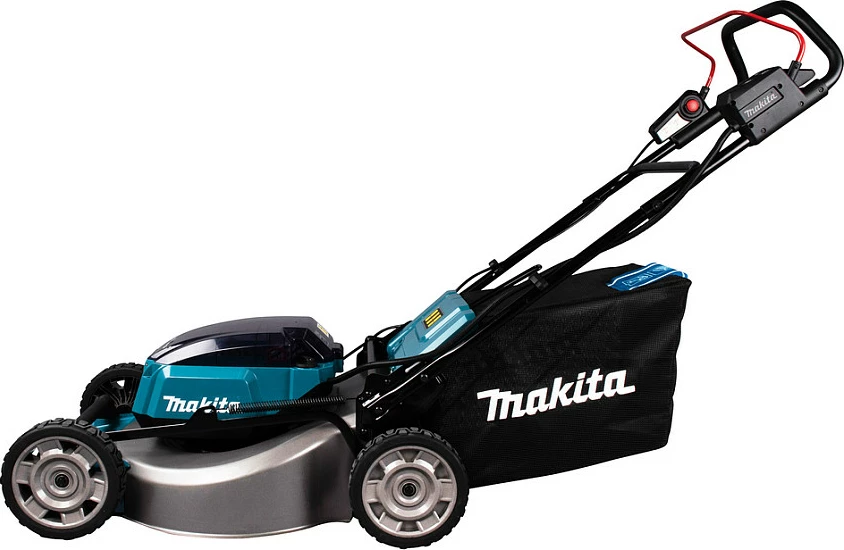 Kositëse bari me bateri Makita DLM530Z, 18V, 53 cm, 60 L, 4x4, Brushless, e zezë/blue