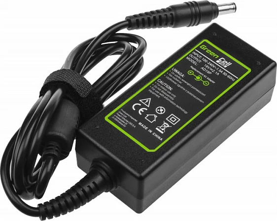 Karikues laptopi Green Cell PRO, për Samsung N100/N150, 19V 2.1A 40W, i zi