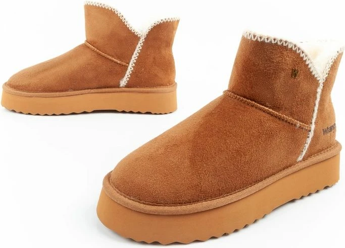 Çizme të shkurta për femra Wrangler, kafe [Madhësia: 36]