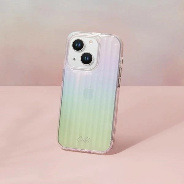 Mbështjellës UNIQ Coehl Linear për iPhone 14, Iridescent