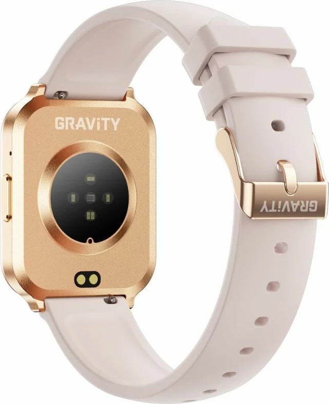 Smartwatch Gravity GT44-2, rozë gold, me rrip dhe byzylyk