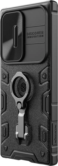 Mbështjellës Nillkin CamShield Armor Pro për Samsung Galaxy S23 Ultra, i zi