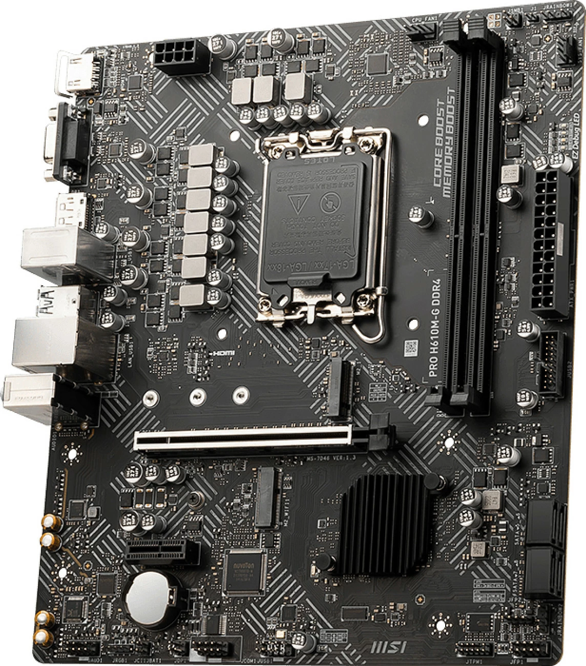 Pllakë amë MSI PRO H610M-G DDR4, Intel, LGA 1700, 64 GB