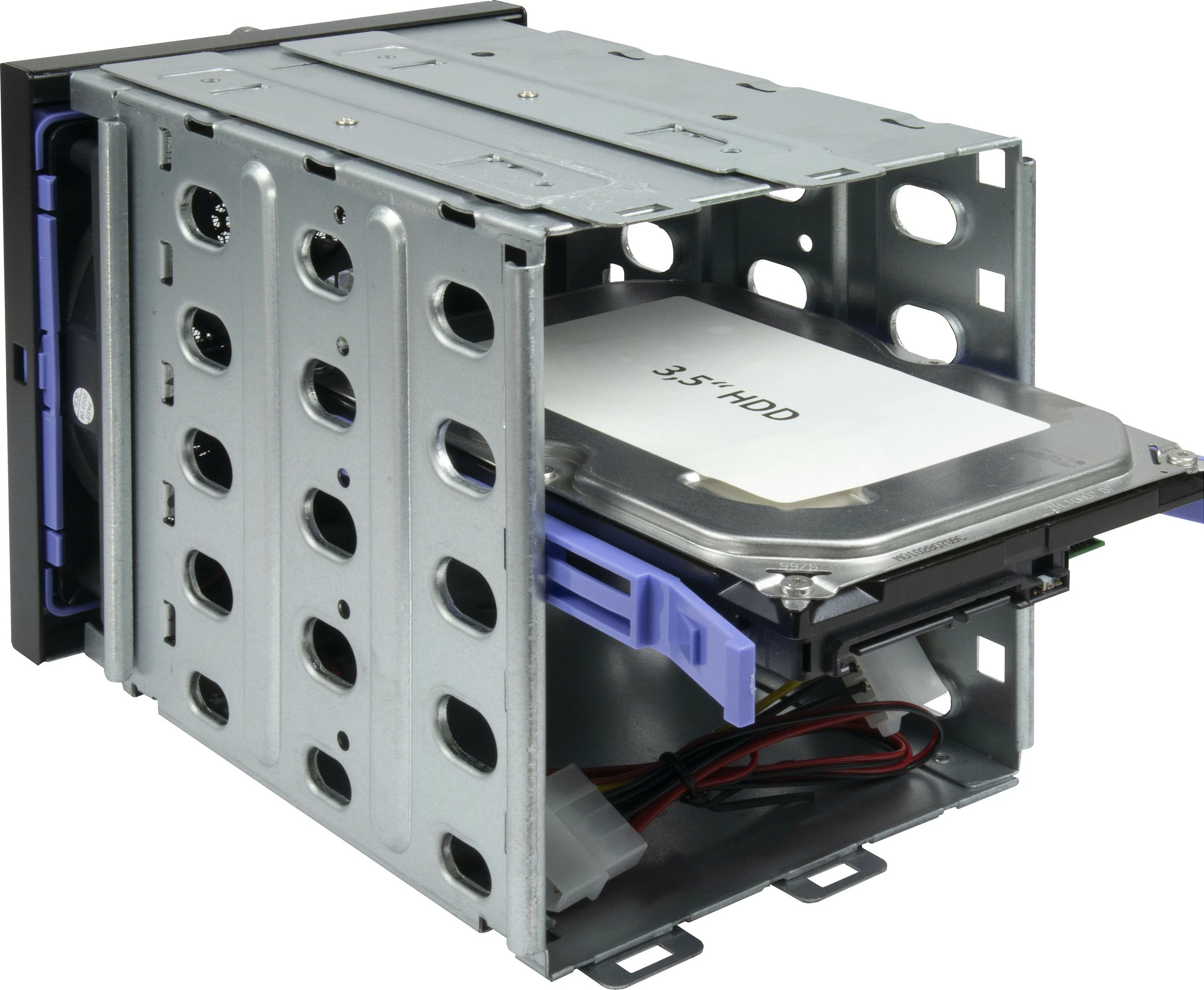 Kasë rack 19" Inter-Tech 3U-30765, 3U, e zezë