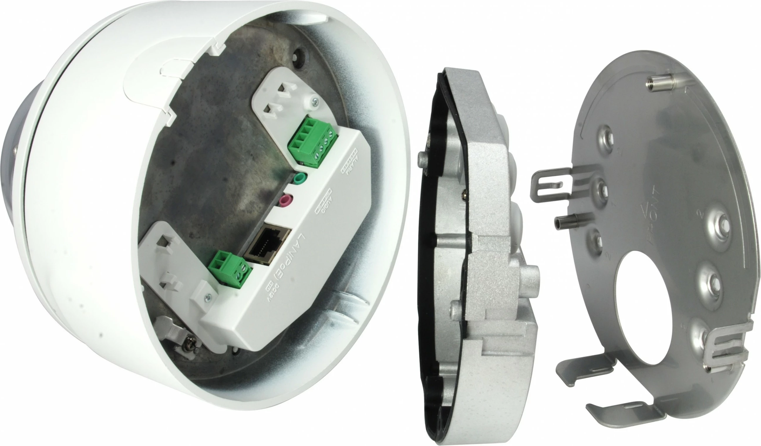 Kamerë IP LevelOne GEMINI Zoom Dome, 2-Megapixel, H.265, 4.3X Zoom Optik, dy-drejtim audio, e bardhë