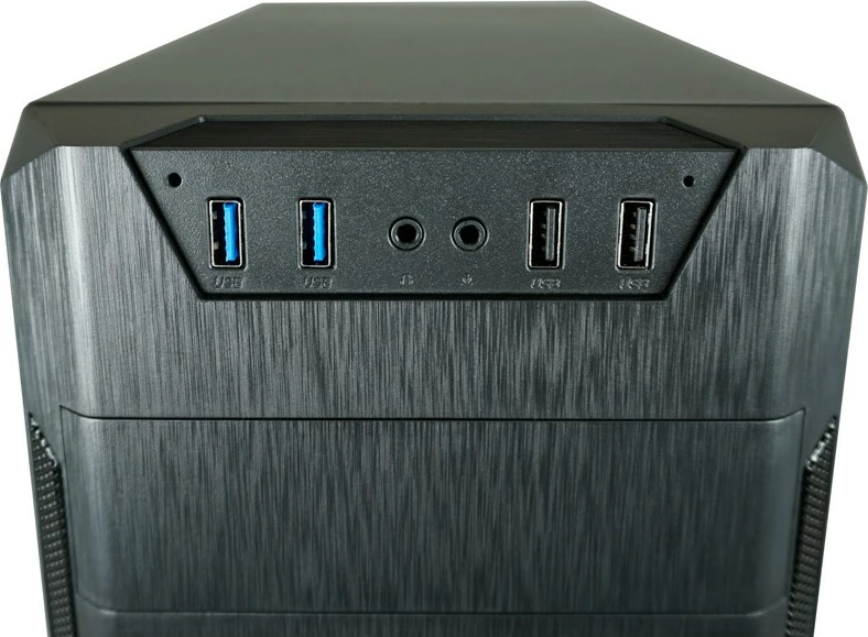 Kasë LC-Power 7040B, Midi Tower, ATX/micro ATX/Mini-ITX, e zezë