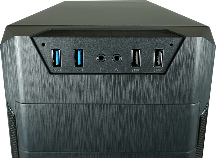 Kasë LC-Power 7040B, Midi Tower, ATX/micro ATX/Mini-ITX, e zezë