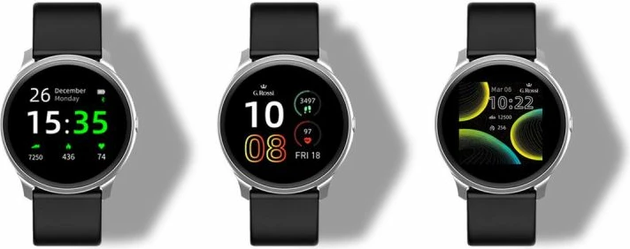 Smartwatch unisex G. Rossi, e zezë