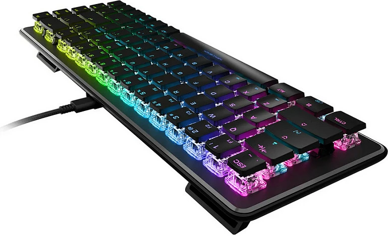 Tastierë gaming Turtle Beach Vulcan II Mini, 65%, Red Switch, DE Layout, RGB, e zezë