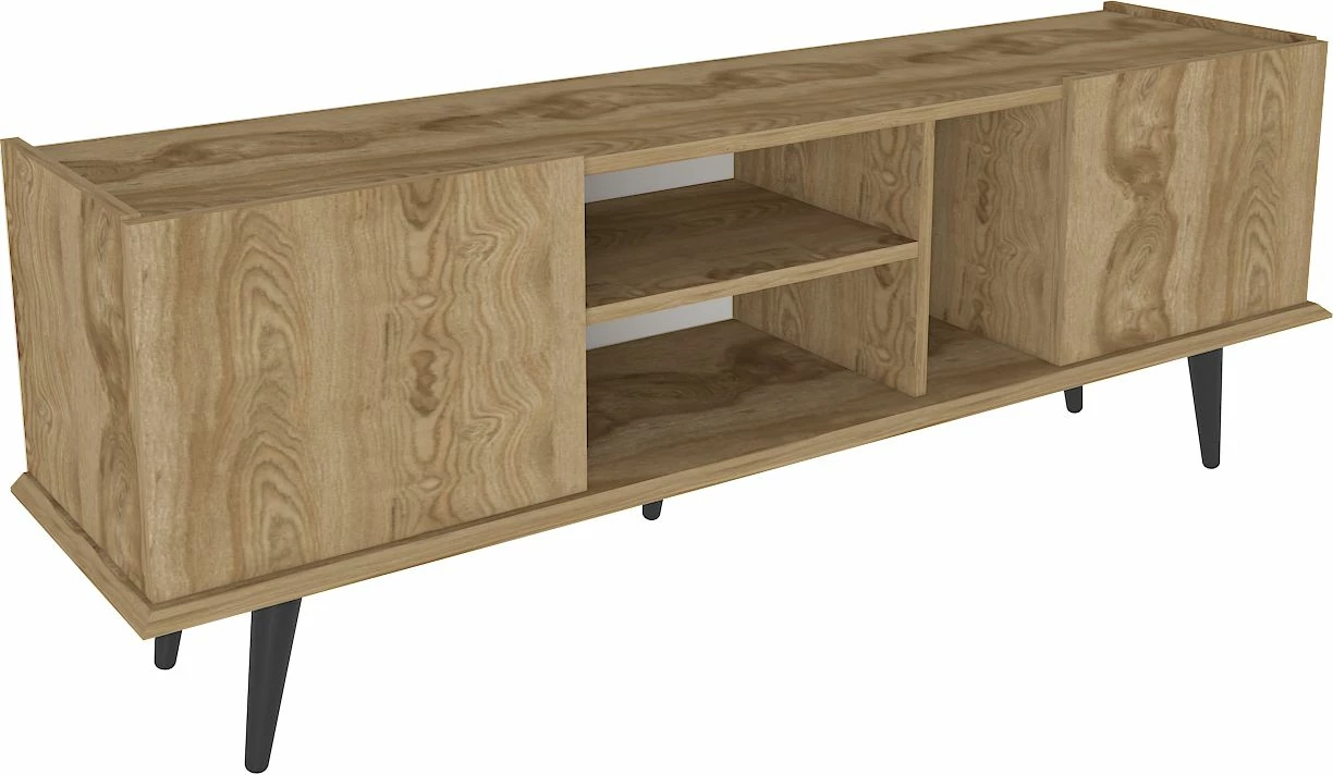 Komodë TV Skye Decor, ngjyrë lisi Oud Oak, Ekvador