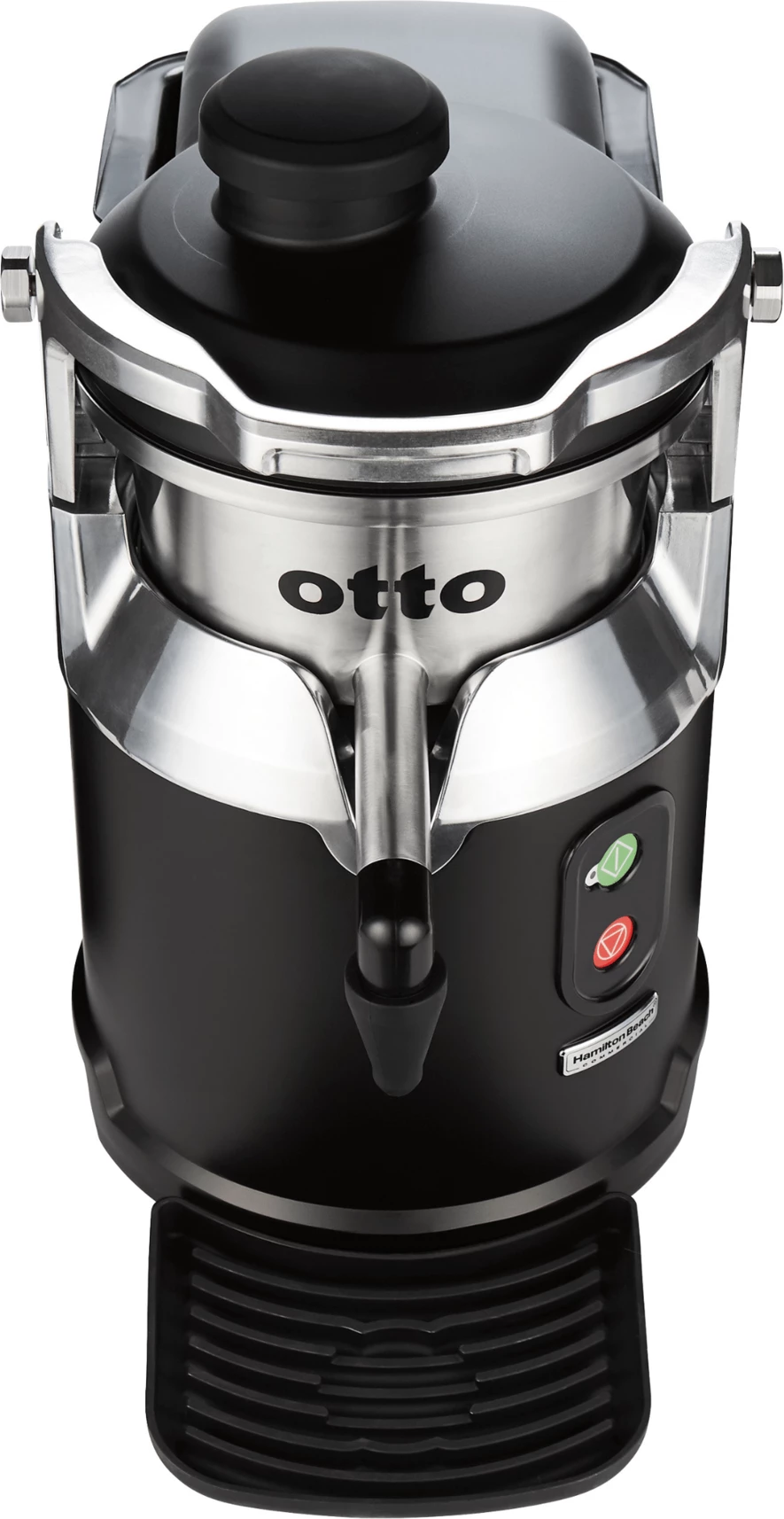 Shtrydhës lëngjesh, Hamilton Beach Commercial Otto, motor induksion pa furça për punë të vazhdueshme, trup çelik inoksi & alumin, Tritan BPA-free, 322x638x527mm