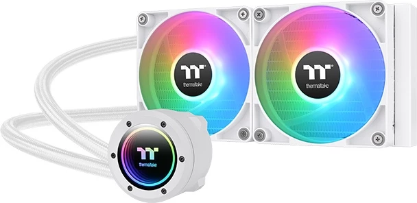Ftohës uji CPU Thermaltake TH240 V2 ARGB Sync 240mm, i bardhë