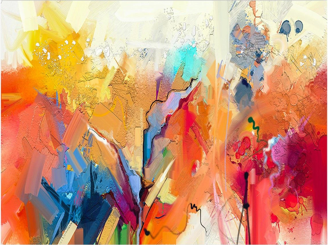 Pikturë dekorative në kanavacë, shumëngjyrëshe, 70x100cm, Wallity, 1040210842_70100