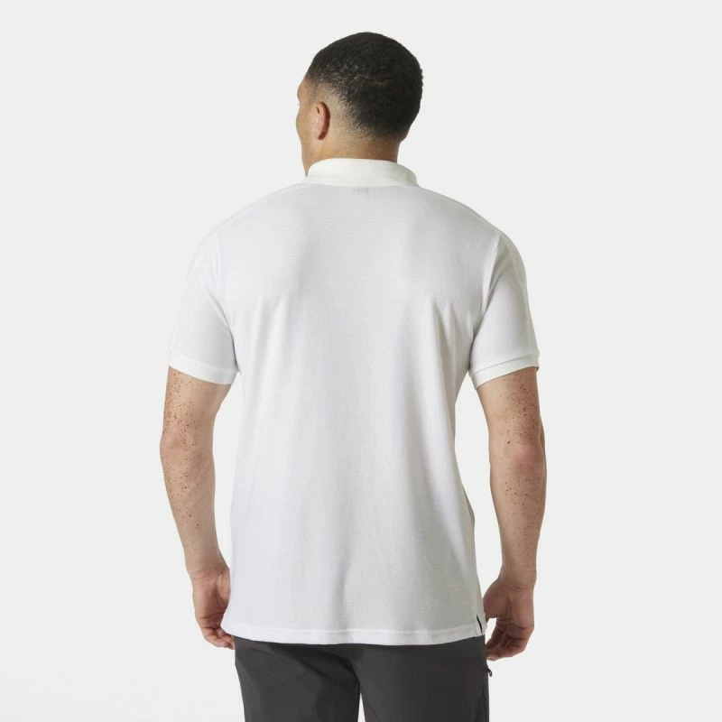 Maicë polo me zip për meshkuj Helly Hansen, e bardhë