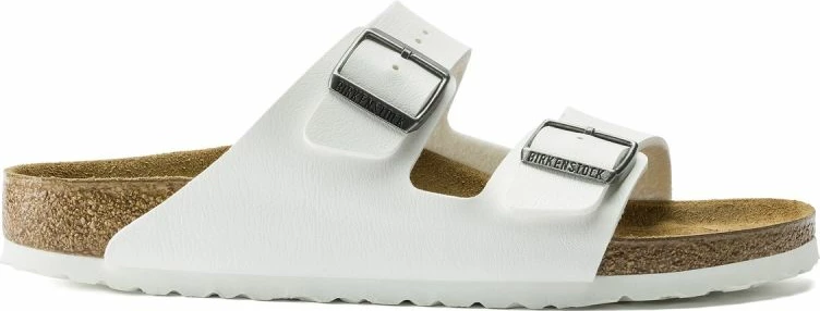Papuqe flip-flop për femra Birkenstock, të bardha