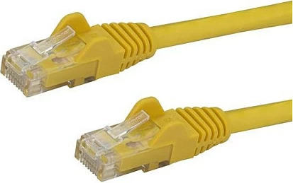 Kabllo Ethernet StarTech N6PATC1MYL Cat6 1m RJ45 UTP, e verdhë