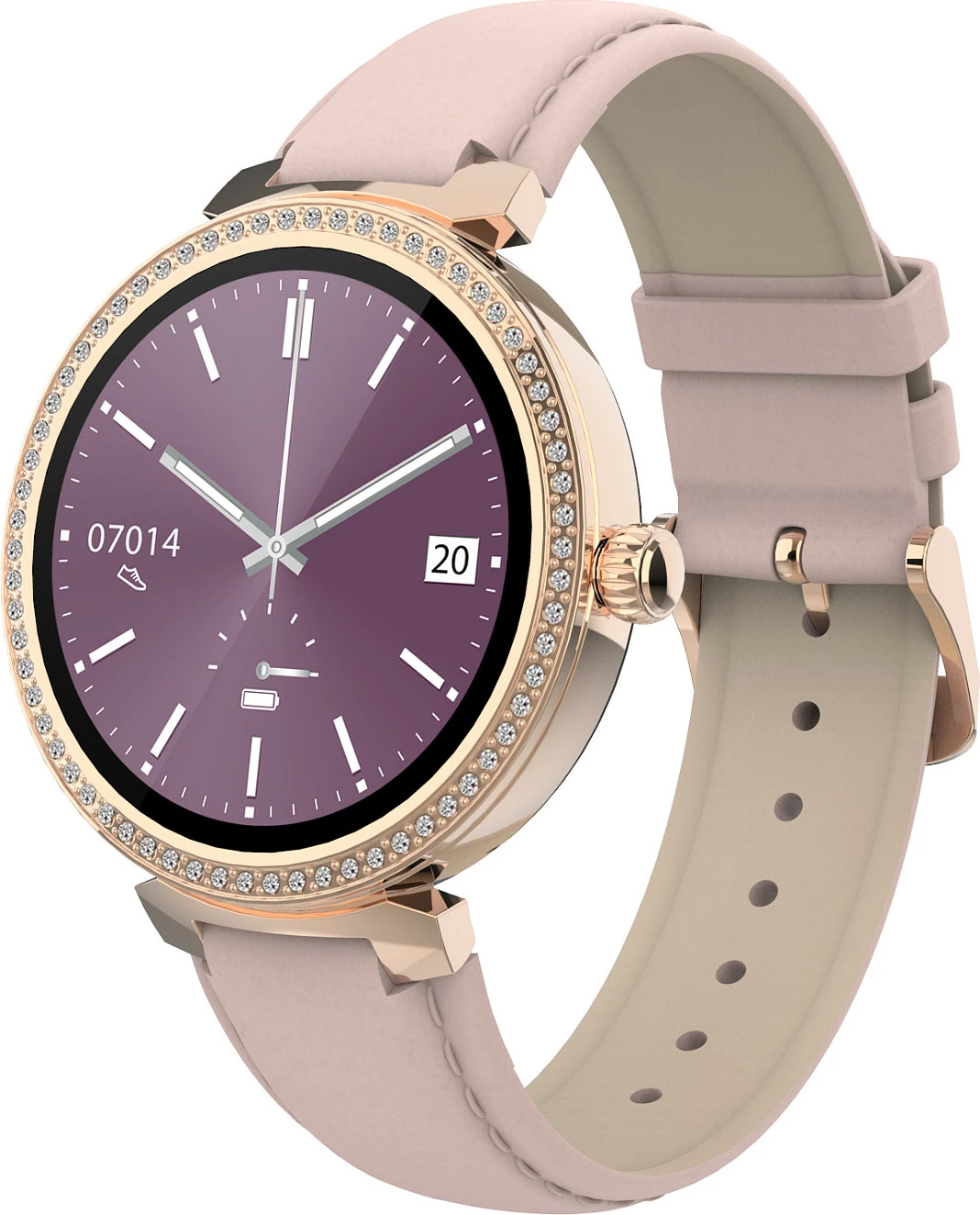 Smartwatch Denver SWC-342RO, 1.2" IPS Touchscreen, Bluetooth, rozë