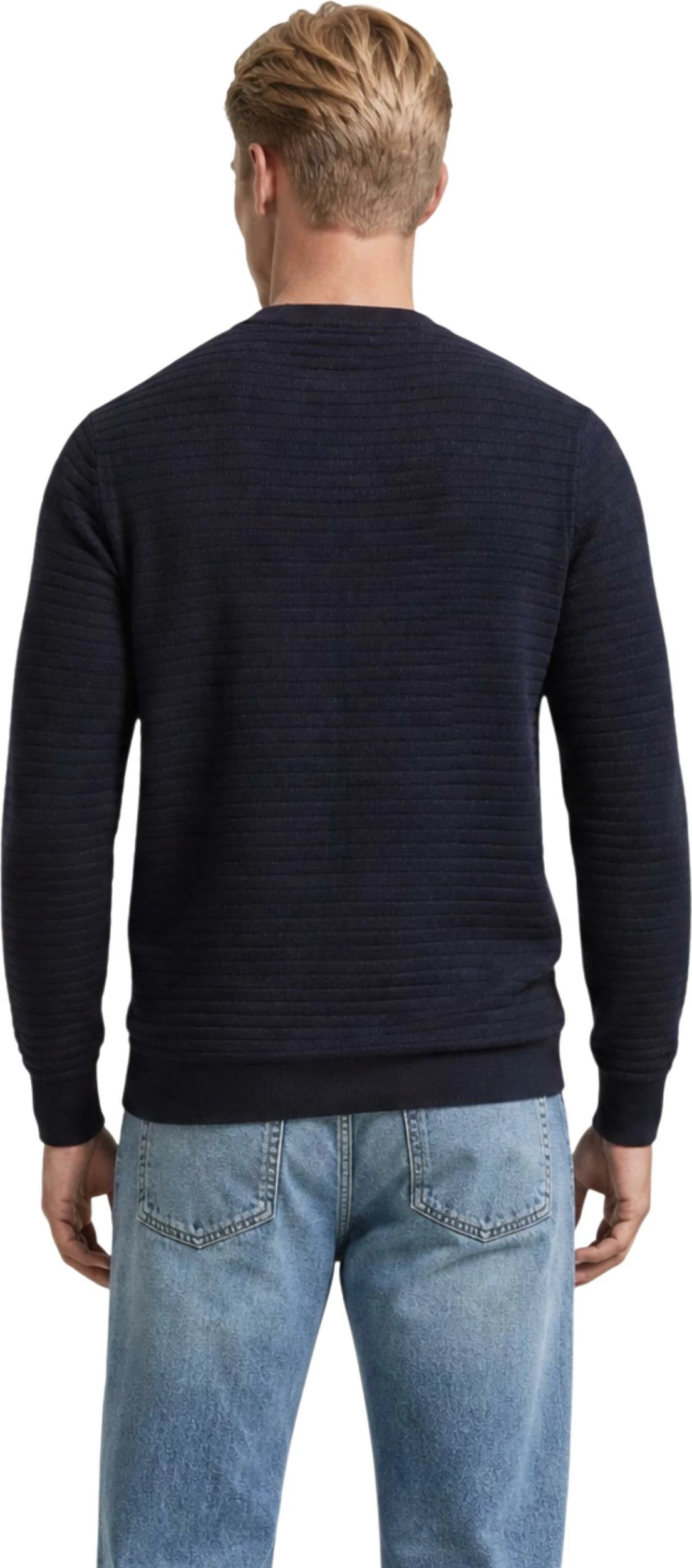 Xhemper për meshkuj Guess Merton CN Stitched S M6YR16 Z0921, i kaltër [Madhësia: XL]
