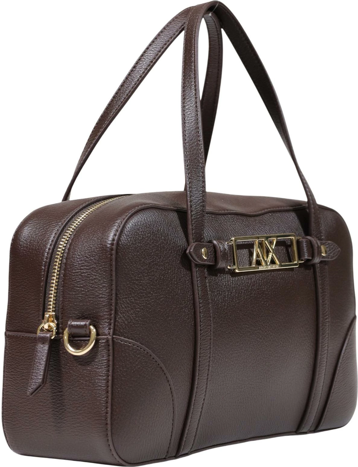 Çantë krahu Armani Exchange XW002610 AF15632 për femra, kafe e errët
