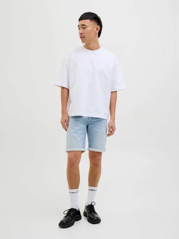 Shorce për meshkuj Jack&Jones JJIRICK JJICON IK SHORTS GE 118 SN 12269609, denim të kaltër [Madhësia: M]