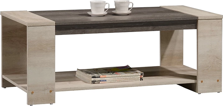 Set mobiljesh për dhomë dite për studentë, 3 pjesë, ngjyrë gri dhe castillo-toro